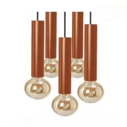 Lebis Bakır Renk Kemer Beşli Sarkıt