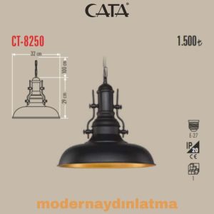Cata CT-8250 Tekli Sarkıt Avize