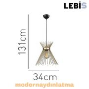 Lebis Gold Renk Kirpi Sarkıt