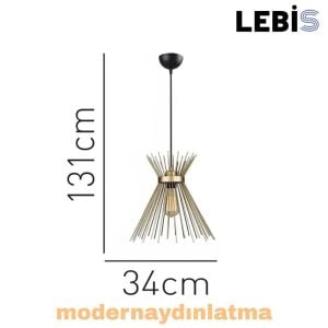 Lebis Gold Renk Kirpi Sarkıt