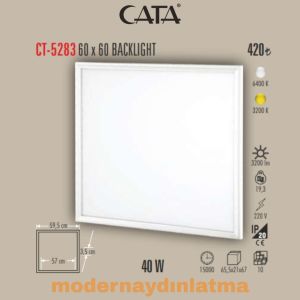 Cata CT-5283 Beyaz Işık 60x60 Led Panel