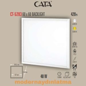 Cata CT-5283 Günışığı 60x60 Led Panel