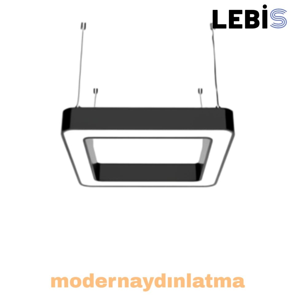 Lebis 60x60 Cm Osram Ledli Oval Kare Simit Lineer Armatür