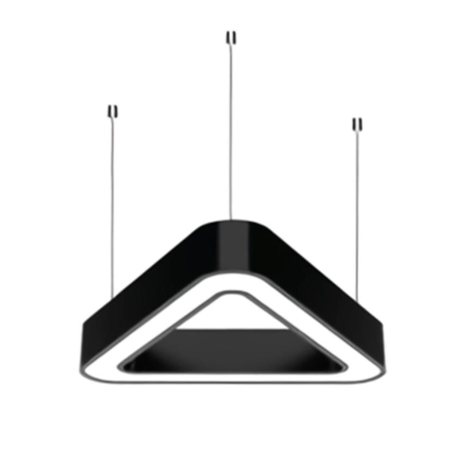 Lebis 90x90x90 Osram Ledli Oval Üçgen Simit Lineer Armatür