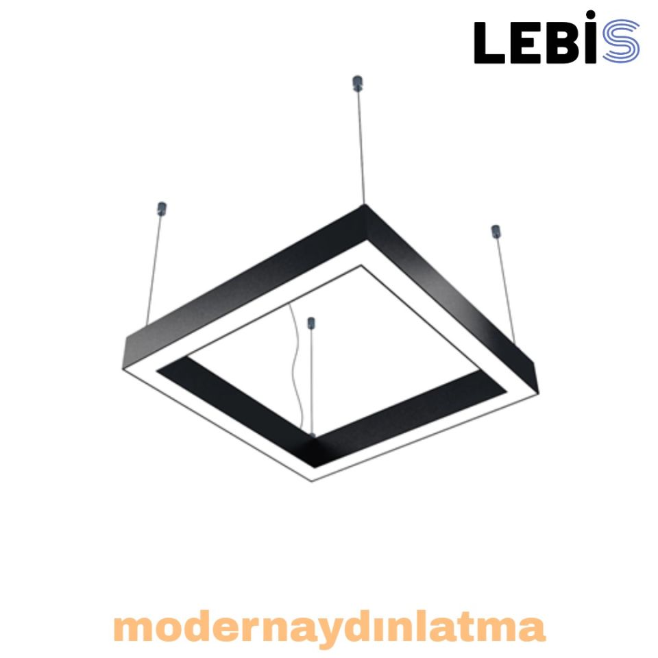 Lebis 60x60 Cm Osram Ledli Kare Lineer Aydınlatma Armatürü