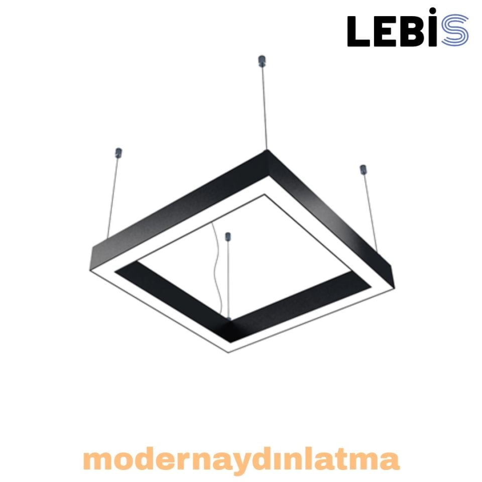 Lebis 150x150 Cm Osram Ledli Kare Lineer Aydınlatma Armatürü