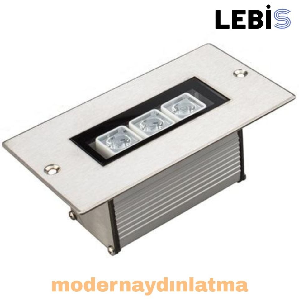 Lebis 10 Cm 3W Sıva Altı Wallwasher Aydınlatma