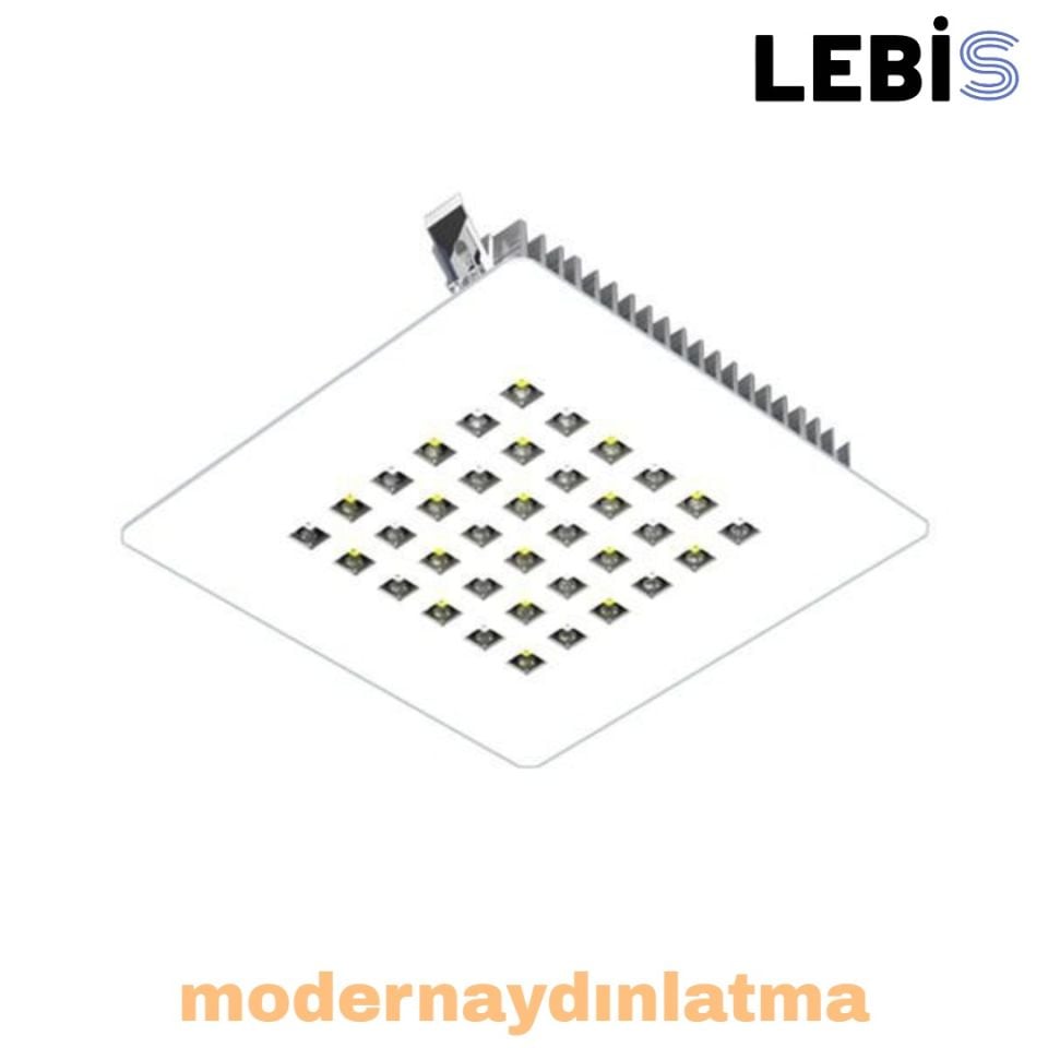 Lebis 54W Kare Kuyumcu Aydınlatma Armatürü