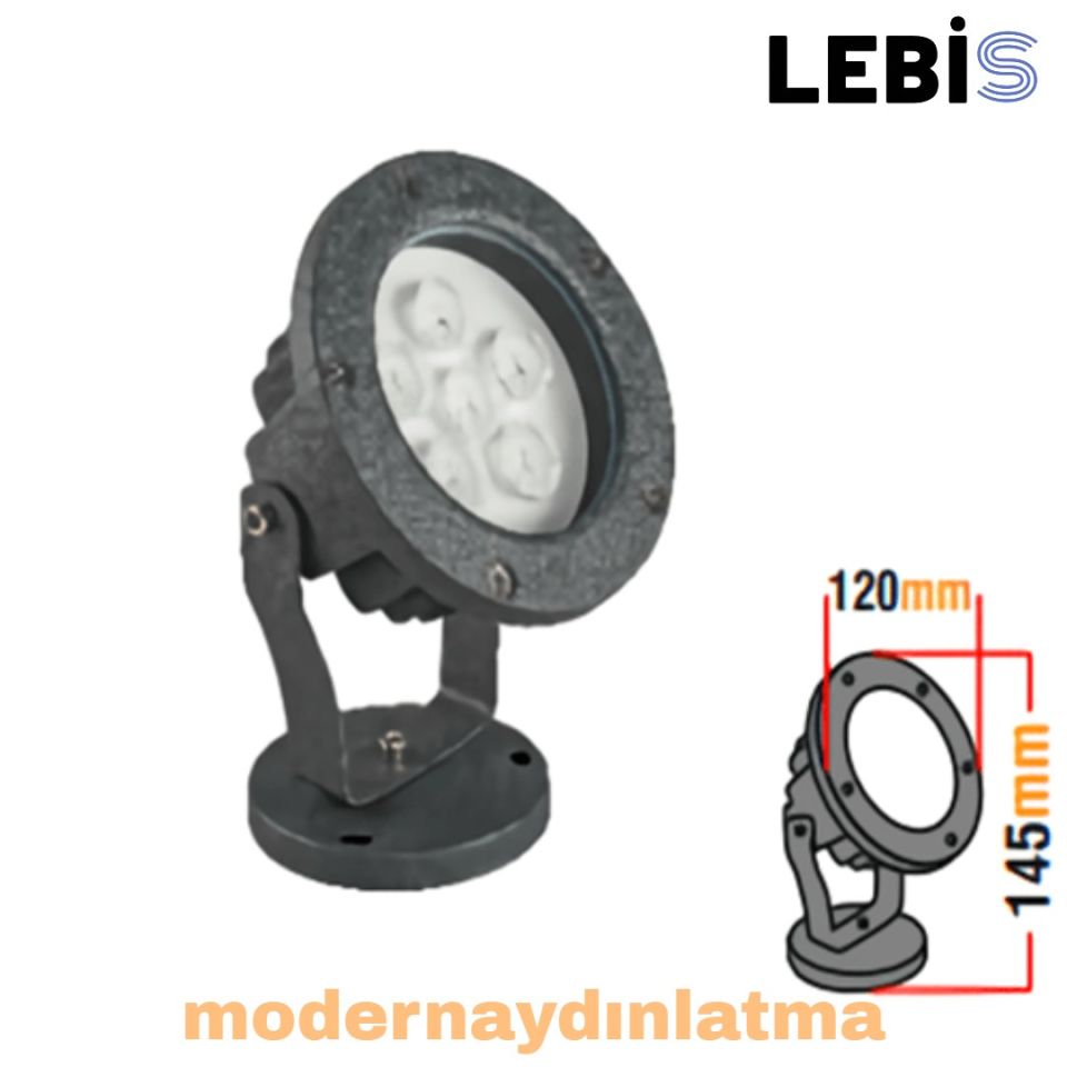 Lebis 6W Ağaç Aydınlatma Armatürü