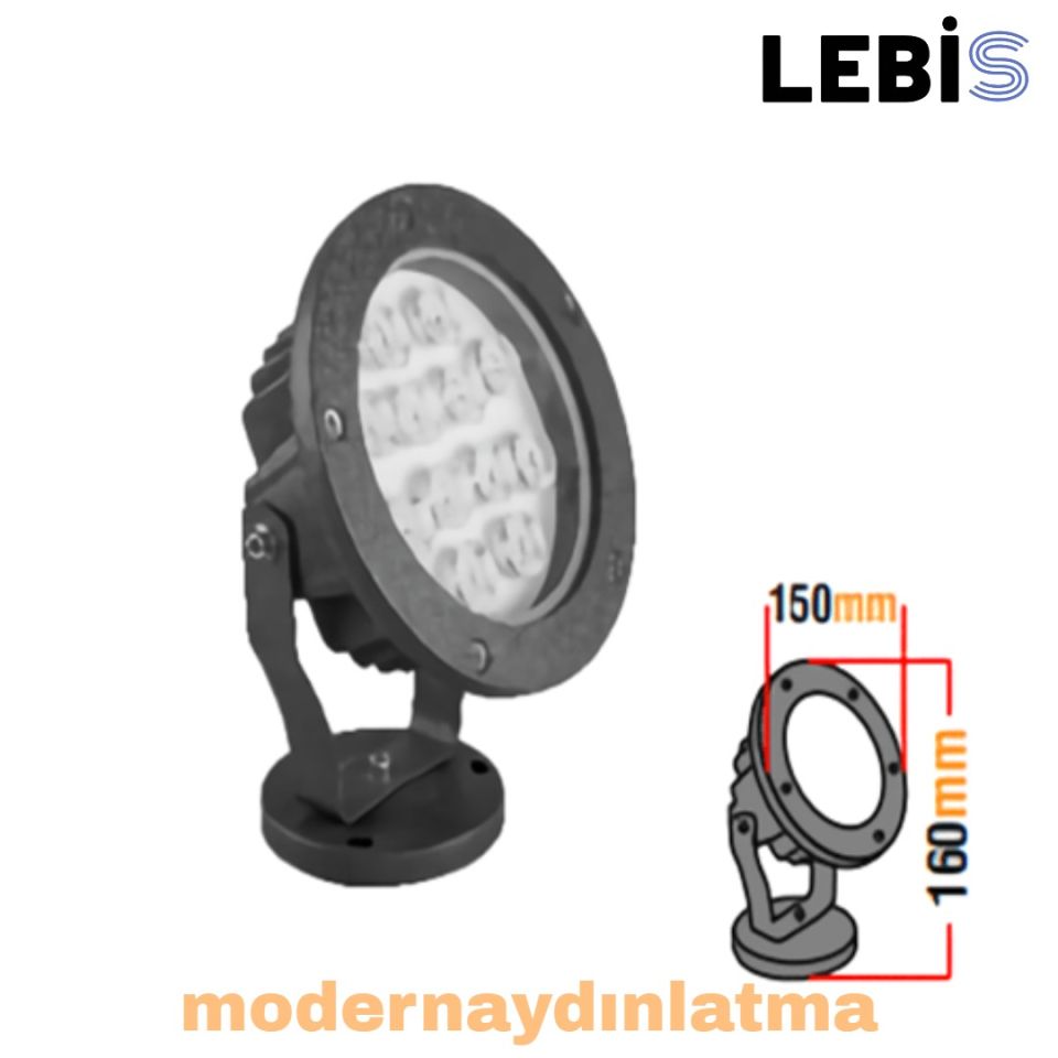 Lebis 12W Ağaç Aydınlatma Armatürü