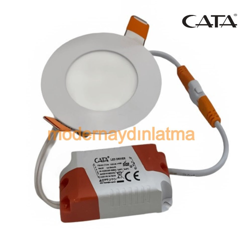 Cata CT-5144 3W Led Panel Spot Beyaz Işık