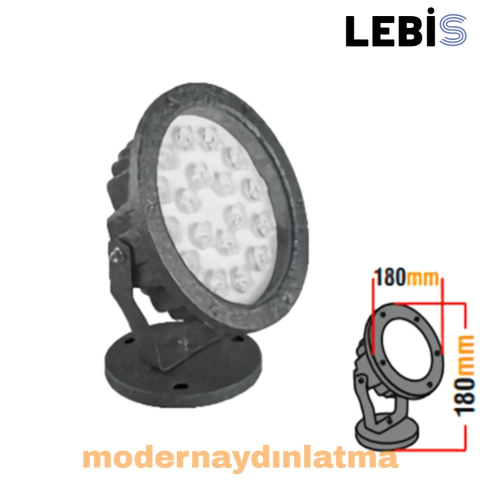 Lebis 18W Ağaç Aydınlatma Armatürü