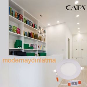 Cata CT-5145 6W Led Panel Spot 4000K Doğal Beyaz Işık