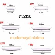 Cata CT-5169 18W Led Panel Spot Günışığı Işık