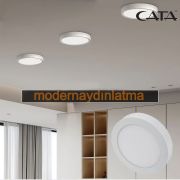 Cata CT-5233 18W Sıva Üstü Yuvarlak Led Panel Beyaz Işık