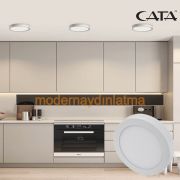 Cata CT-5271 25W Sıva Üstü Yuvarlak Led Panel Beyaz Işık