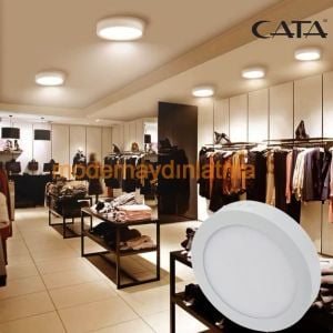 Cata CT-5273 30W Sıva Üstü Yuvarlak Led Panel Günışığı