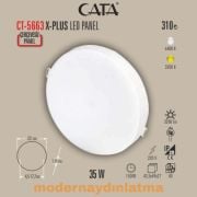 Cata CT-5663 35W Xplus Ayarlanabilir Slim Led Panel Beyaz Işık