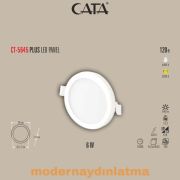 Cata CT-5645 6W Plus Ayarlanabilir Slim Led Panel Günışığı