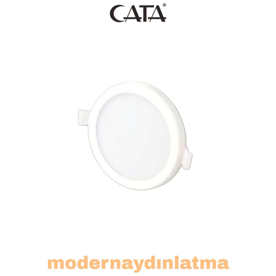 Cata CT-5646 9W Plus Ayarlanabilir Slim Led Panel Beyaz Işık