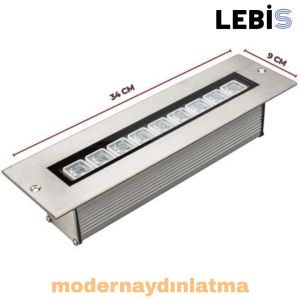Lebis Sıva Altı Wallwasher Led Aydınlatma 30 Cm - RGB Işık