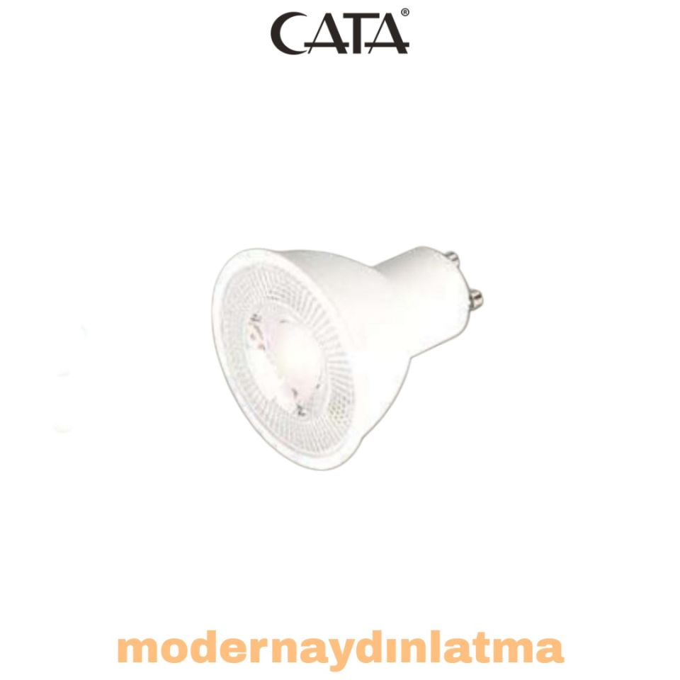 Cata CT-4215 7W Gu10 Duylu Led Ampül Amber Işık
