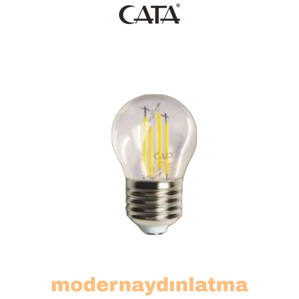 Cata CT-4288 4W E27 Duylu Rustik Led Ampül Günışığı