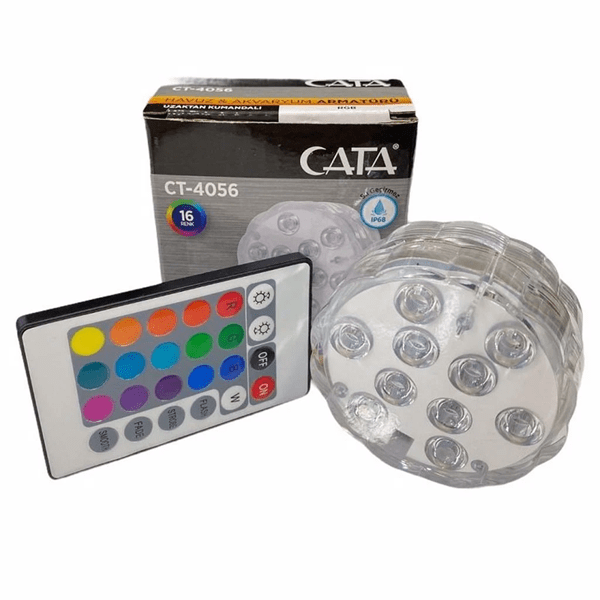 Cata 5W RGB Kumandalı Led Havuz ve Akvaryum Armatürü CT-4056