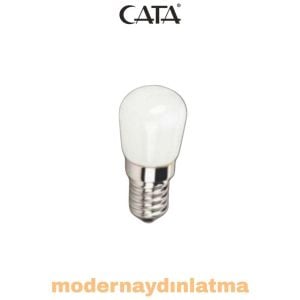Cata CT-4261 2W E14 Duylu Ledli Buzdolabı Ampülü Beyaz Işık