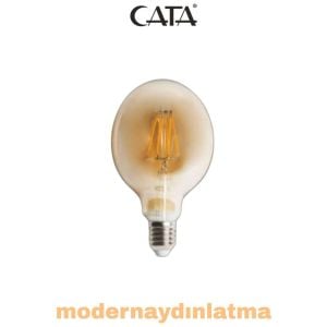 Cata CT-4286 6W E27 Duylu Glop Rustik Led Ampül Amber Işık