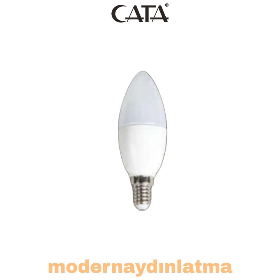 Cata CT-4079 7W E14 Duylu Mum Ampül Günışığı