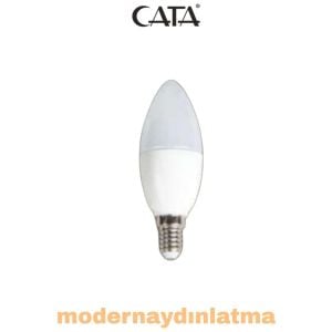 Cata CT-4083 8W E14 Duylu Led Mum Ampül Beyaz Işık