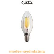 Cata CT-4063 7W E14 Duylu Rustik Led Ampül Günışığı