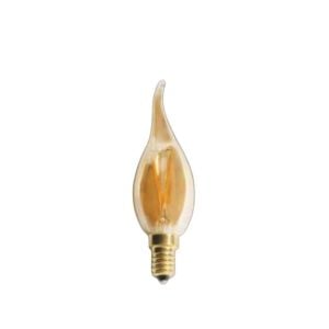 Cata CT-4281 4W E14 Duylu Kıvrık Rustik Led Ampül Amber Işık