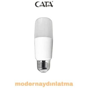 Cata CT-4091 8W E27 Duylu Pil Led Ampül Beyaz Işık