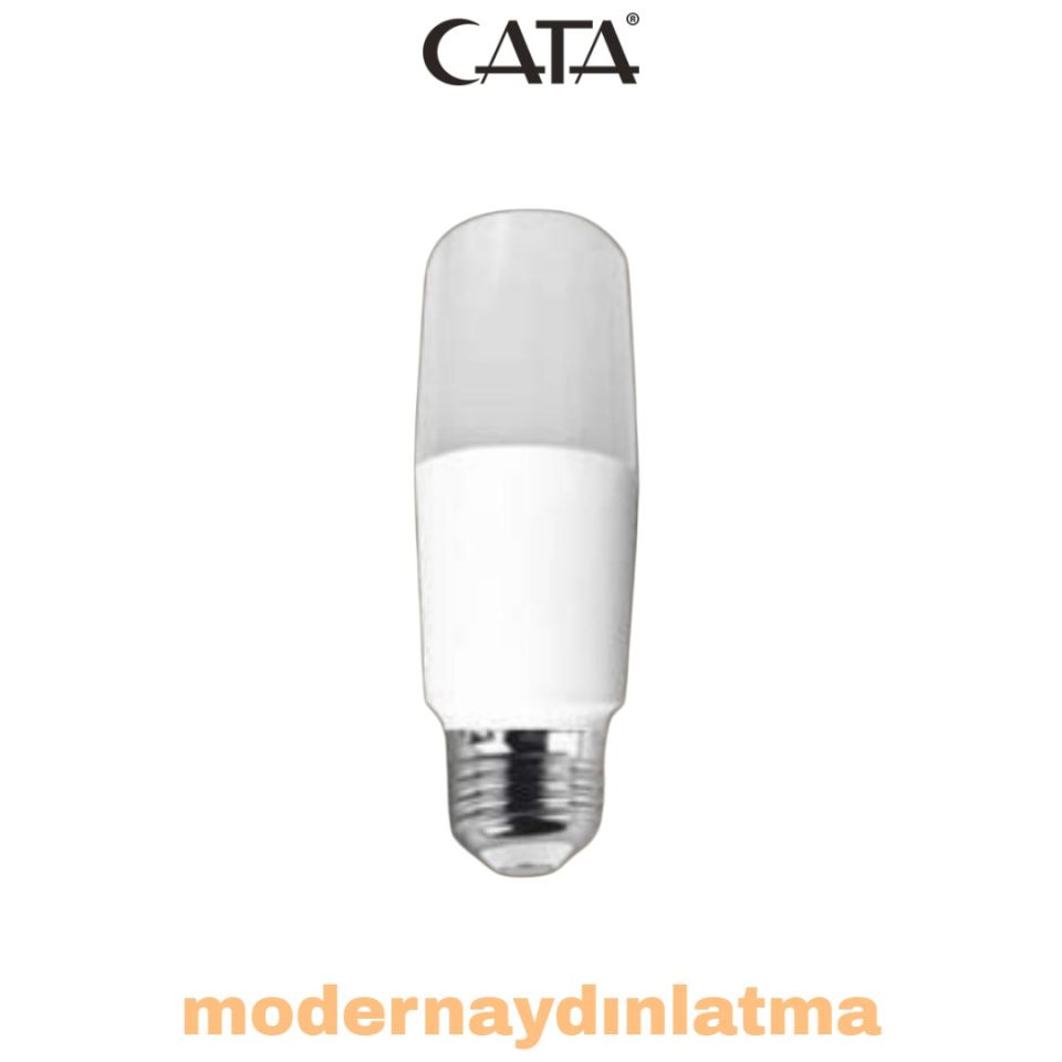 Cata CT-4091 8W E27 Duylu Pil Led Ampül Günışığı