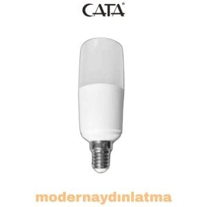 Cata CT-4092 8W E27 Duylu Pil Ampül Günışığı