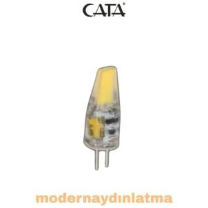 Cata CT-4255 12V 3W Cob Ledli G4 Led Kapsül Ampül Günışığı