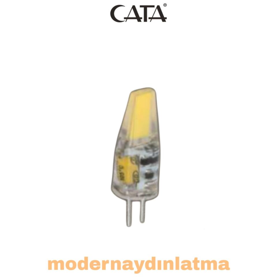 Cata CT-4255 12V 3W Cob Ledli G4 Led Kapsül Ampül Beyaz Işık