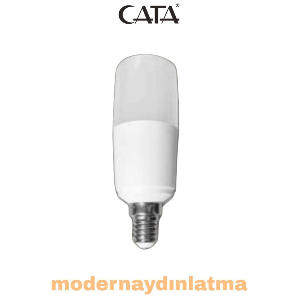 Cata CT-4092 8W E27 Duylu Pil Ampül Beyaz Işık