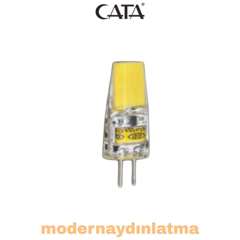 Cata CT-4252 12V 5W Cob Ledli G4 Led Kapsül Ampül Beyaz ışık