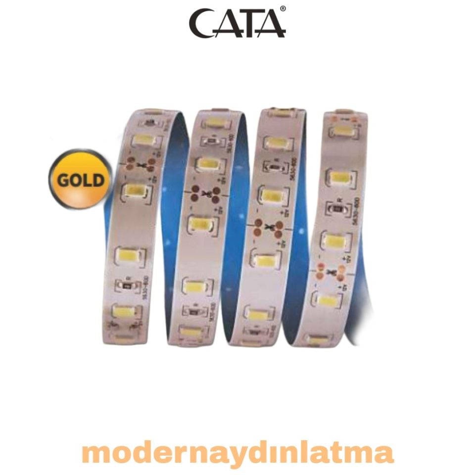 Cata CT-4535 12V Yüksek Lümen Şerit Led Beyaz Işık