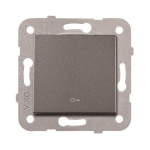 Viko Novella Serisi Füme Renk Anahtar Prizler Kapı Otomatik Anahtarı - Çerçevesiz