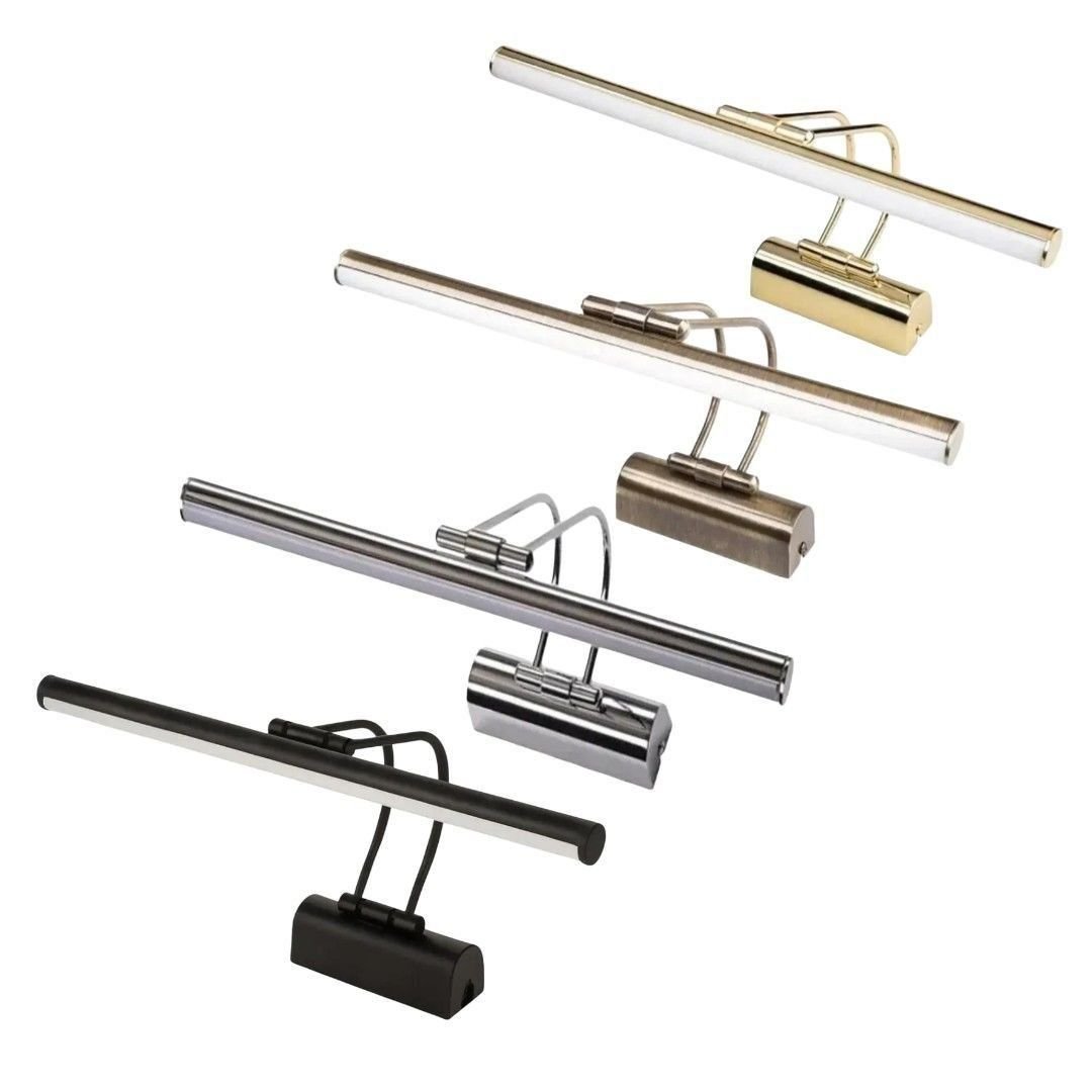 Lebis Elektrikli Ayna Üstü Flüt Aplik Tablo Aydınlatma 35 Cm