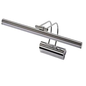 Lebis Elektrikli Ayna Üstü Flüt Aplik Tablo Aydınlatma 35 Cm Krom Kasa - Beyaz Işık