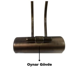 Lebis Elektrikli Ayna Üstü Flüt Aplik Tablo Aydınlatma 35 Cm Eskitme Kasa - Günışığı Işık