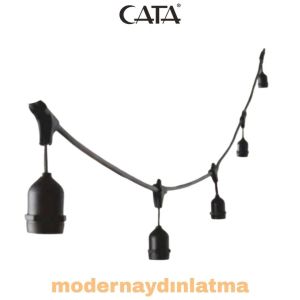 Cata CT-7069 Eklenebilir Sarmaşık Dış Mekan 5 Mt 5 Duylu