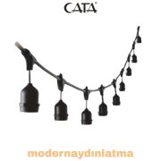 Cata CT-7070 Eklenebilir Sarmaşık Dış Mekan 10 Mt 20 Duylu