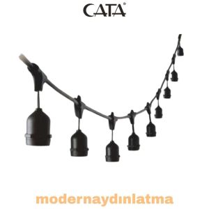 Cata CT-7070 Eklenebilir Sarmaşık Dış Mekan 10 Mt 20 Duylu