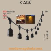 Cata CT-7070 Eklenebilir Sarmaşık Dış Mekan 10 Mt 20 Duylu